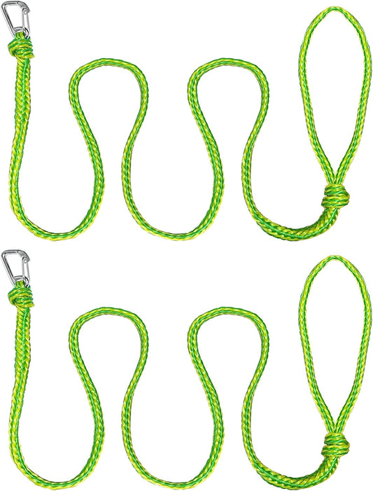 Kayak Tow Rope with Clip Dock Lines Heavy Duty Braided Line Ideal for Jet ski,watercraft Boat, Kayaking, V1259-DP01-A-1305