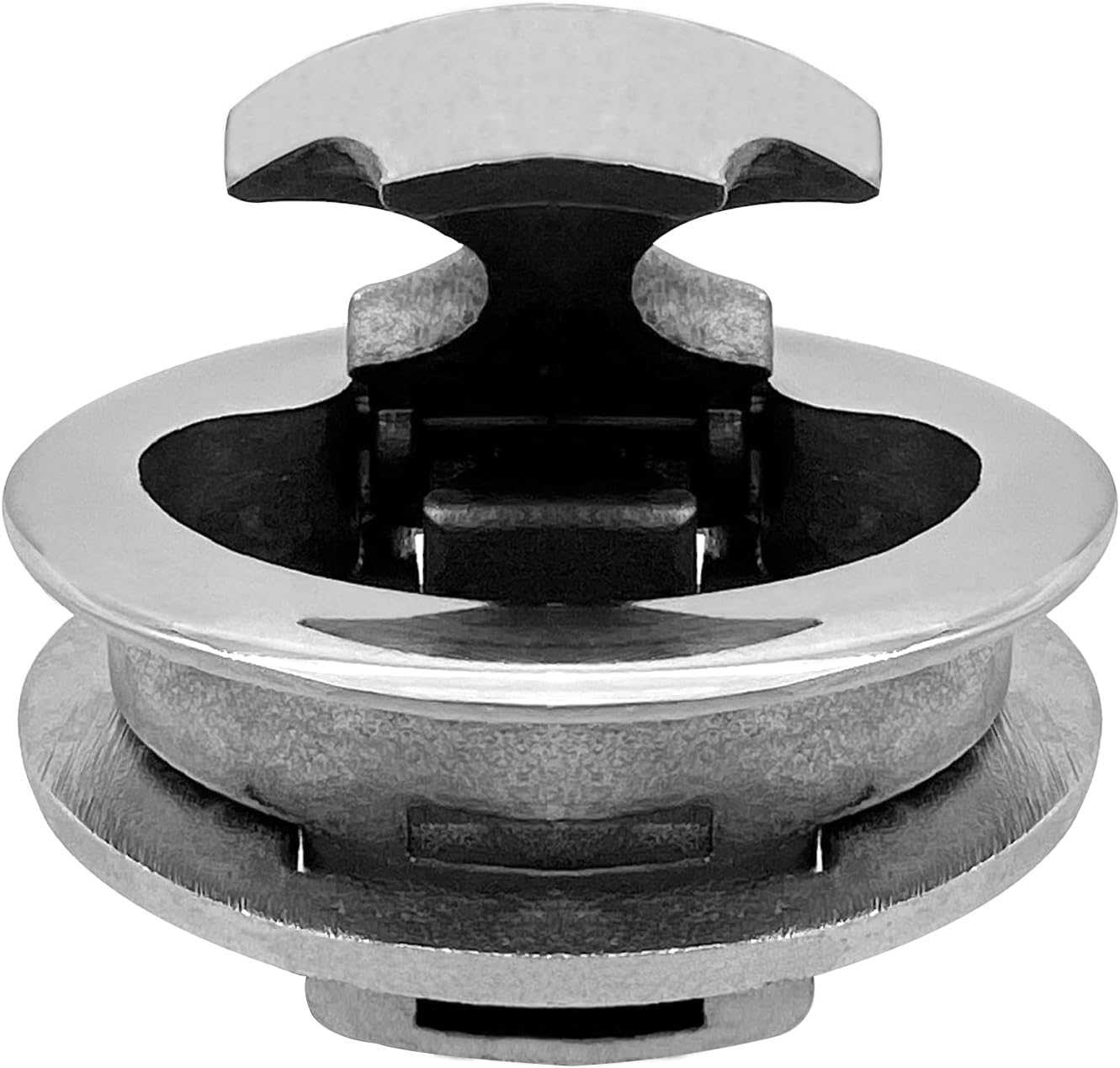 Boat Latches Stainless Steel 2", Latch Hatch Round Pull Marine Flush Locking Lift Handle Deck - Non V1259-DP01-A-1323