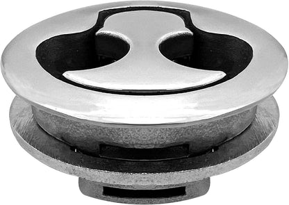Boat Latches Stainless Steel 2", Latch Hatch Round Pull Marine Flush Locking Lift Handle Deck - Non V1259-DP01-A-1323