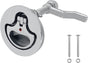 Boat Cam Latch Flush Pull Hatch Lift Stainless Steel with Back Plate Fasteners Screws V1259-DP01-A-1324
