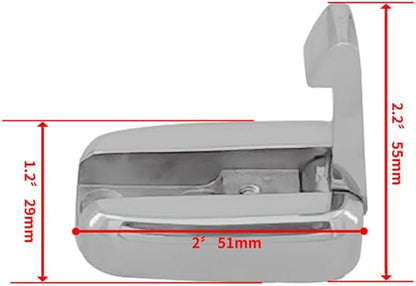 316 Stainless Steel Spring Folding Marine Grade Hook, 1 PCS, Silver, Contemporary Style, 35 Pounds Weight V1259-DP01-A-1325