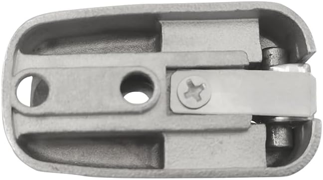 316 Stainless Steel Spring Folding Marine Grade Hook, 1 PCS, Silver, Contemporary Style, 35 Pounds Weight V1259-DP01-A-1325