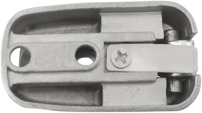 316 Stainless Steel Spring Folding Marine Grade Hook, 1 PCS, Silver, Contemporary Style, 35 Pounds Weight V1259-DP01-A-1325