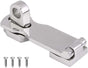 Grade Stainless Steel 3" Heavy Duty Door Hasp with Turning Padlock Eye Mount Screws V1259-DP01-A-1327