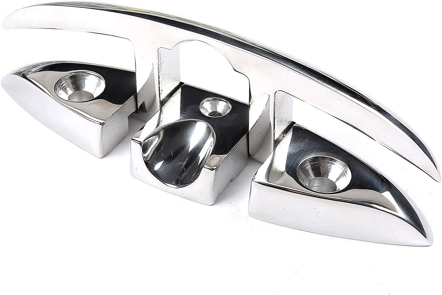 Boat Folding Cleat 6" Flip-up Heavy Dock Marine Grade 316 Stainless Steel 6inch V1259-DP01-A-1340