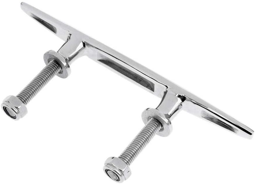 Burn Buddy Boat Cleat Open Base Cleat, Dock All 316 Stainless Steel Mooring Accessories V1259-DP01-A-1344