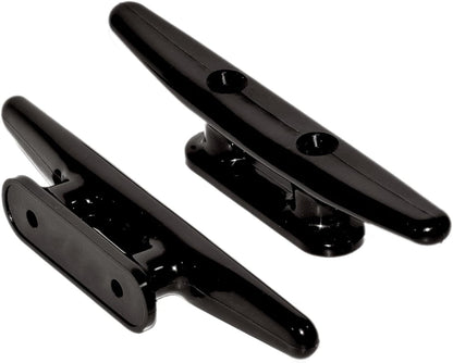 4 Pack Boat Cleat Black Nylon Dock Kayak Cleat,4/6/8 inch with Fasteners V1259-DP01-A-1345