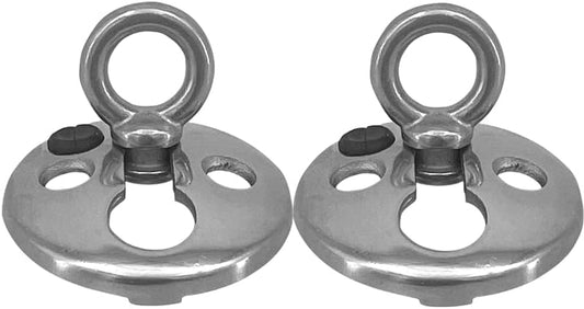 Boat Fender Clips, Stainless Steel Clips Holders Compatible with Fender,Pack of 2 V1259-DP01-A-1354