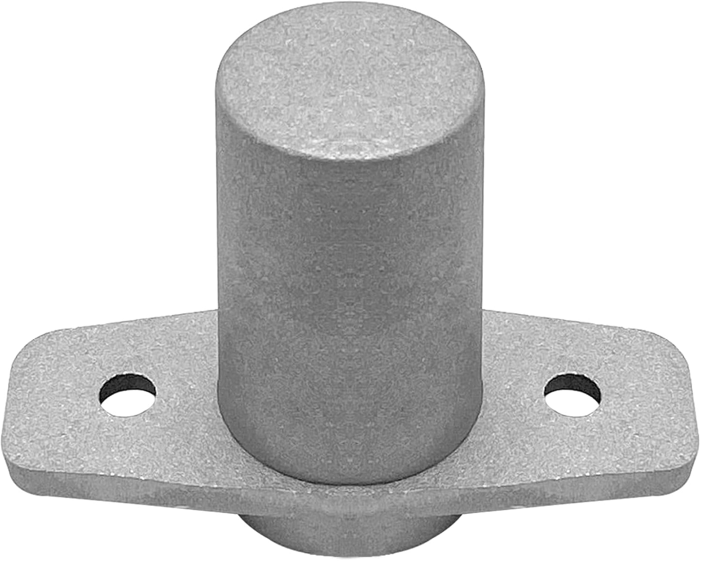 2Pcs Top Mount Aluminum Oar Lock Socket Holder T-Shaped Closed Bottom Boat Hardware Replacement for V1259-DP01-A-1356