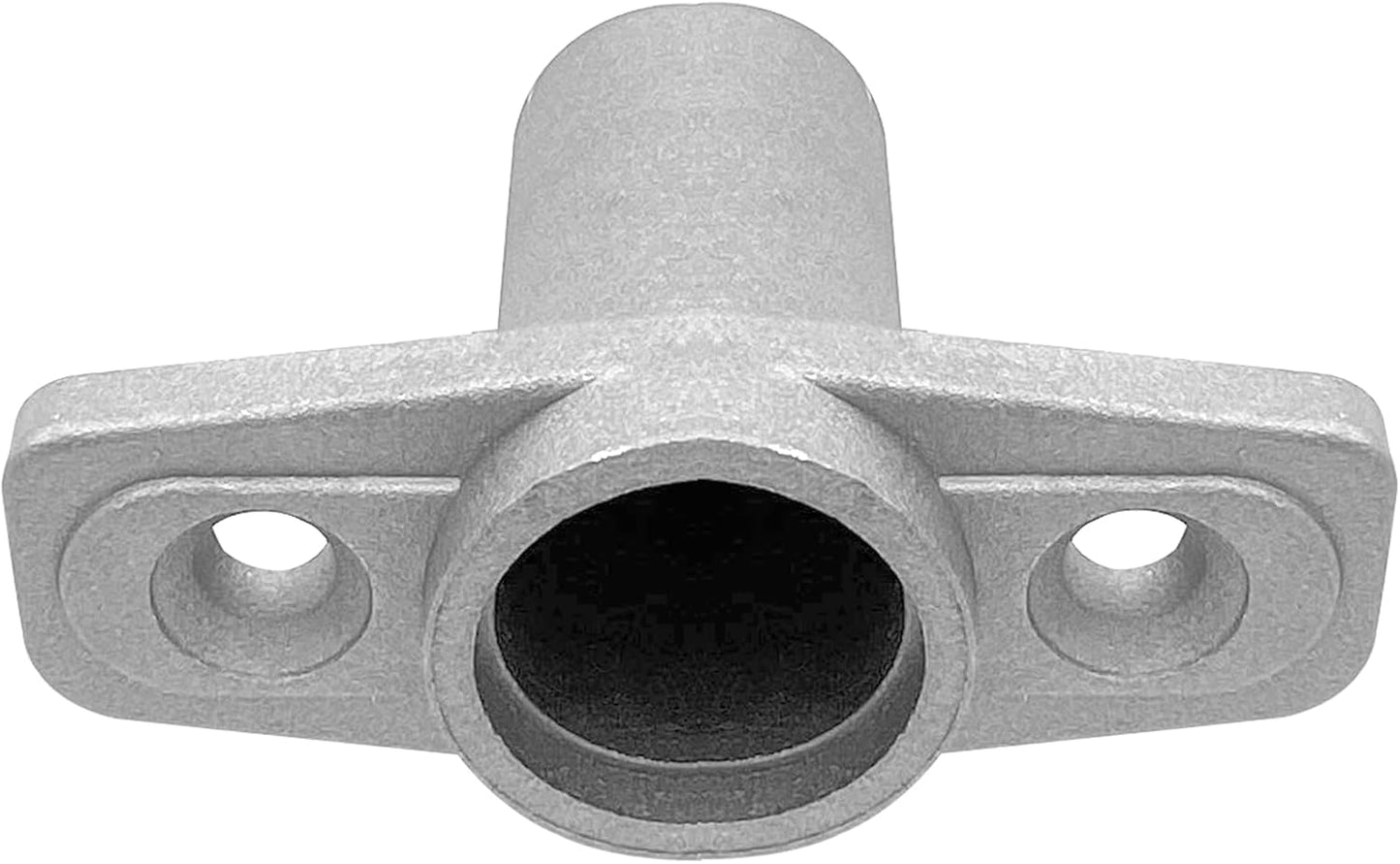 2Pcs Top Mount Aluminum Oar Lock Socket Holder T-Shaped Closed Bottom Boat Hardware Replacement for V1259-DP01-A-1356