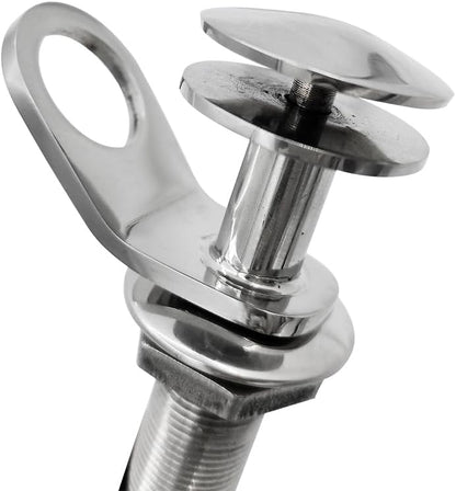 316 Stainless Steel Quick Release Bumper Boat Fender Holder Mount Cleat Hook Accessories V1259-DP01-A-1357