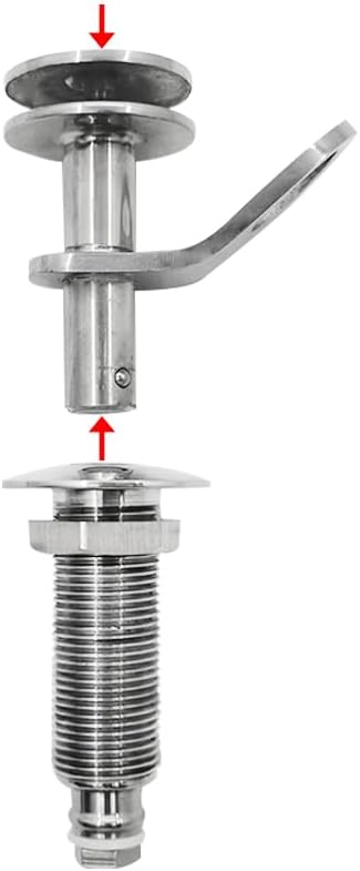 316 Stainless Steel Quick Release Bumper Boat Fender Holder Mount Cleat Hook Accessories V1259-DP01-A-1357