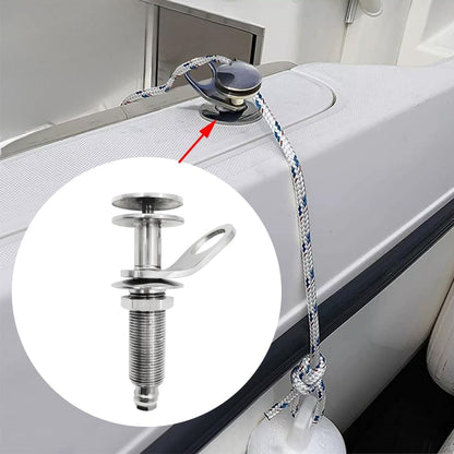 316 Stainless Steel Quick Release Bumper Boat Fender Holder Mount Cleat Hook Accessories V1259-DP01-A-1357