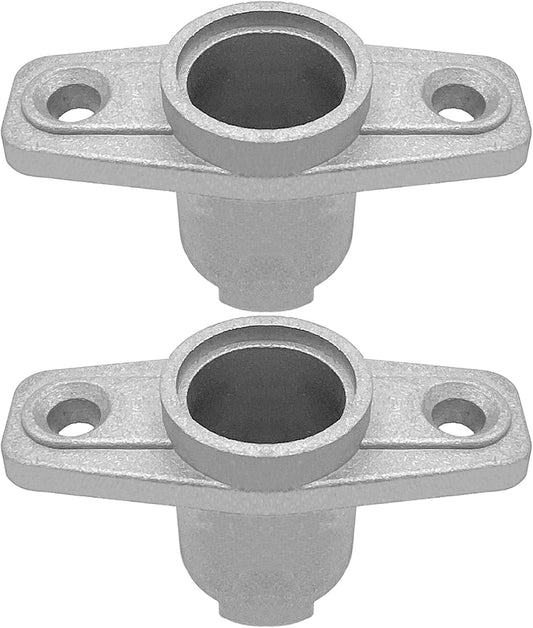 Top Mount Aluminum Oar Lock Socket Holder 90Degrees T-Shaped Boat Hardware Replacement for Marine Yacht V1259-DP01-A-1362