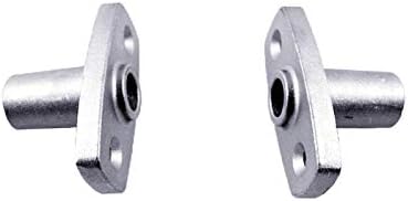 Oar Lock Socket Aluminum Top Mount Oarlock/Rowlock Sockets Flush Fishing Rowboat Marine 2PCS V1259-DP01-A-1363