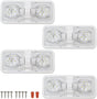 RV Lights Interior, 12 Volt Led 1000LM, Interior Fixtures 12V with Switch, Ceiling Dome Light Switch for V1259-DP01-A-1377