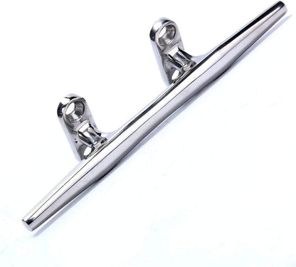 Heavy 316 Stainless Steel Dock Cleat Boat Open Base 5 inch (2PCS) V1259-DP01-A-1379