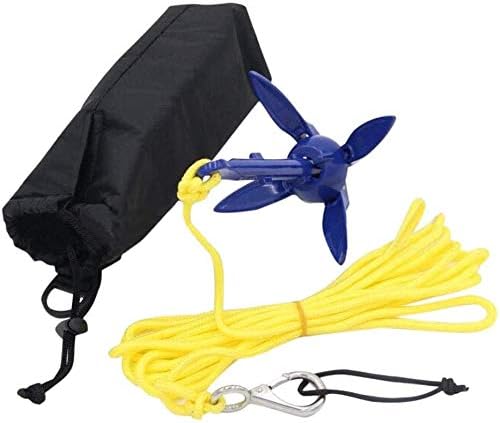 Kayak Anchor Kits 0.53lb (240g) Portable Folding Buoy Kit Canoe Raft Boat Sailboat Fishing Complete Grapnel V1259-DP01-A-1380