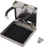 316 Stainless Steel Adjustable Fold Down Cup Drink Holder Marine Boat Caravan Car for Mug up to Dia 3.15" V1259-DP01-A-1381