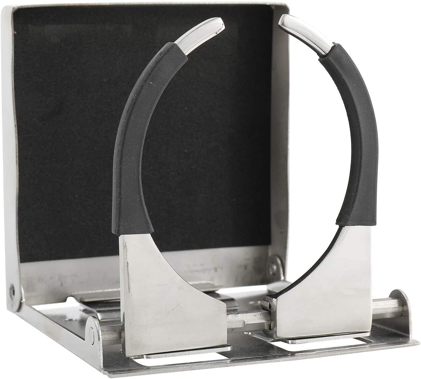 316 Stainless Steel Adjustable Fold Down Cup Drink Holder Marine Boat Caravan Car for Mug up to Dia 3.15" V1259-DP01-A-1381