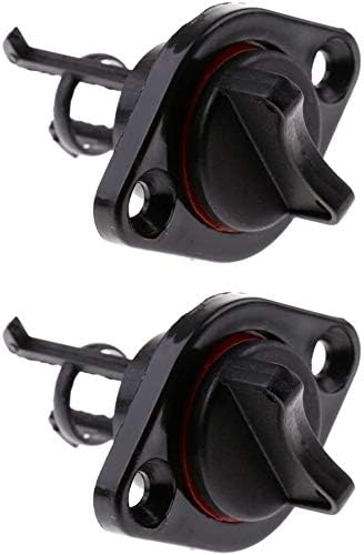 25mm 1'' Black Nylon Marine Yacht Drain Plug Bung Socket Sailing Fishing Boat Captive Screw & for Dinghy V1259-DP01-A-1391
