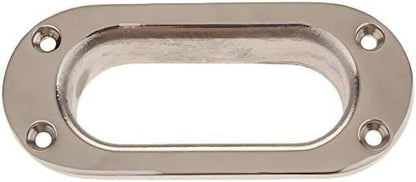 Hawse Pipe Silver Winch Cable Lead Guide Stainless Steel Rectangular Boat Fairlead for Marine Ship Yacht V1259-DP01-A-1396