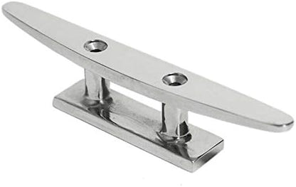 Boat Cleat 4" 316 Stainless Steel Marine MAST V1259-DP01-A-1400
