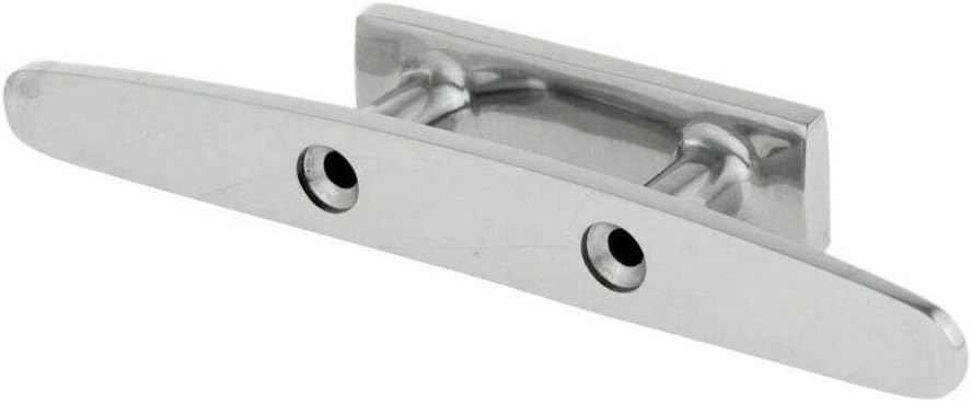 Boat Cleat 4" 316 Stainless Steel Marine MAST V1259-DP01-A-1400