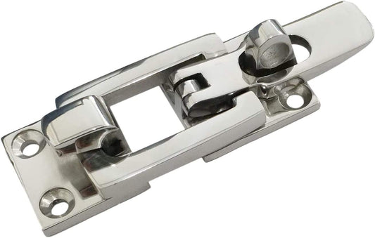 Grade Heavy Dudy 316 Stainless Steel Lockable Latch Marine Boat Door Lock Anti-Rattle Fastener Clamp V1259-DP01-A-1406