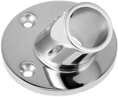 7/8'' 60 Degree Stainless Steel Boat Round Base Handrail Fittings V1259-DP01-A-1410