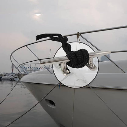 2pcs Boat Dock Cleat Marine 316 Stainless Steel Open Base 4'' 8inch V1259-DP01-A-1413