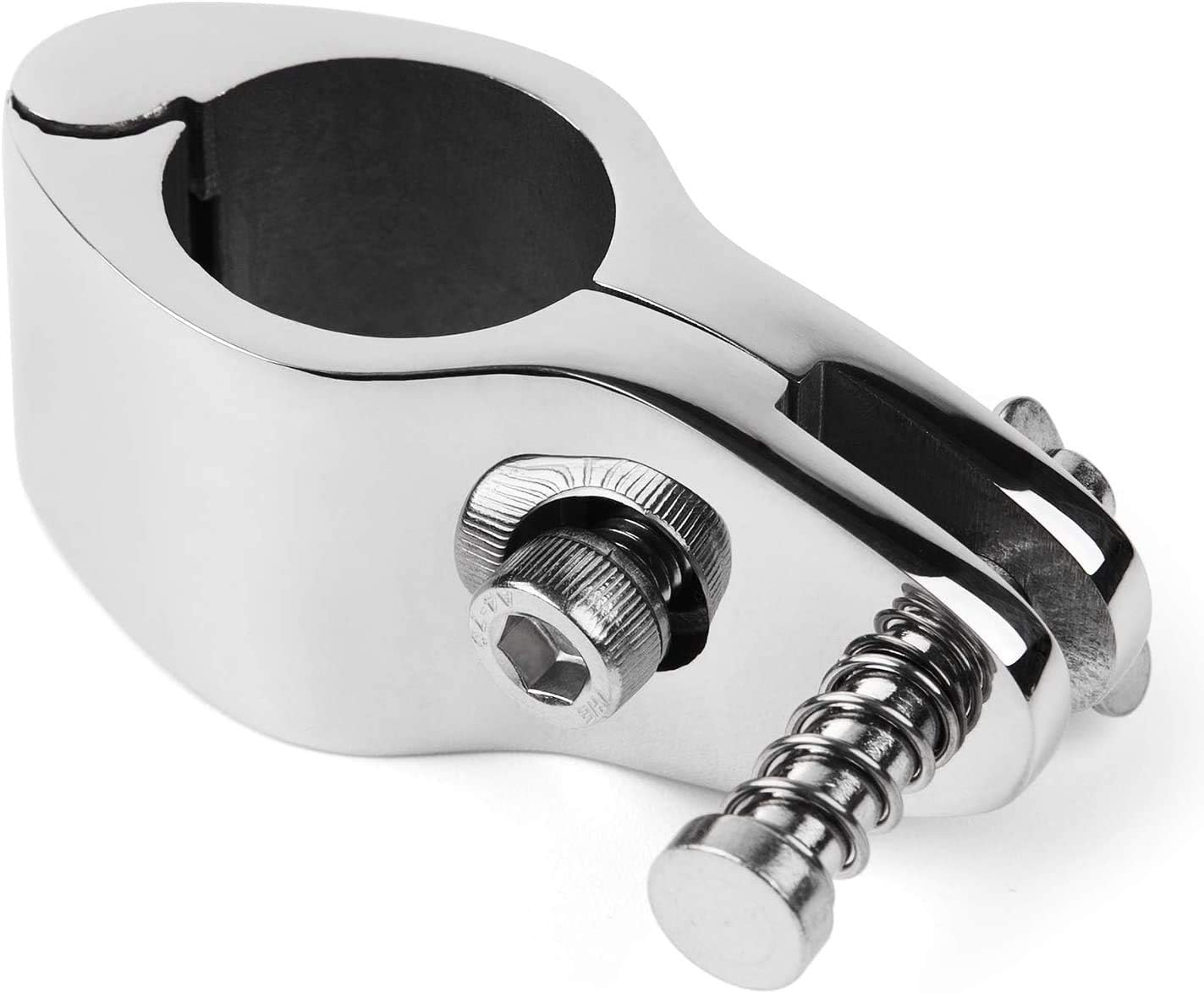 (Set of 2) Stainless Boat Bimini Top Hinged Jaw Slide 1" 25 mm V1259-DP01-A-1415