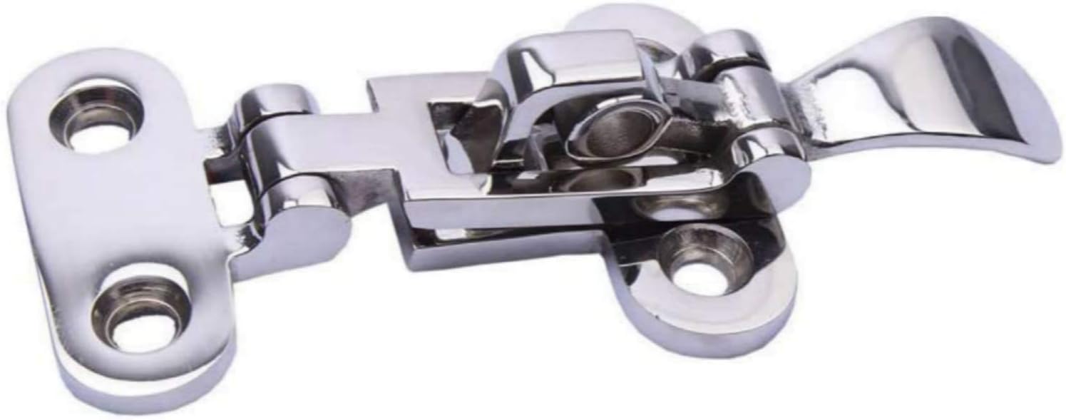 Boat Latch Locker Hatch Anti-Rattle Fastener Toggle Adjustable Clamp-4 3/8" Marine Stainless Steel V1259-DP01-A-1419