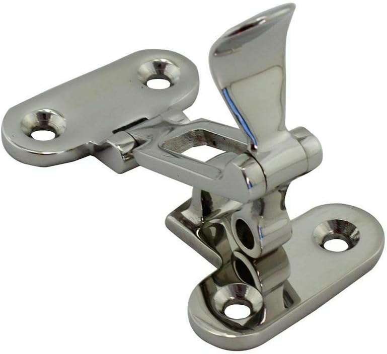 Boat Latch Locker Hatch Anti-Rattle Fastener Toggle Adjustable Clamp-4 3/8" Marine Stainless Steel V1259-DP01-A-1419