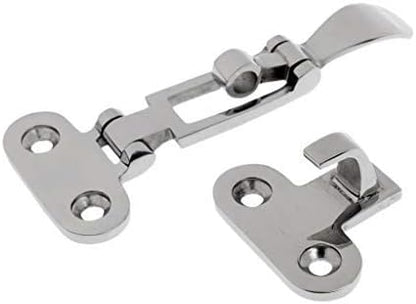 Boat Latch Locker Hatch Anti-Rattle Fastener Toggle Adjustable Clamp-4 3/8" Marine Stainless Steel V1259-DP01-A-1419