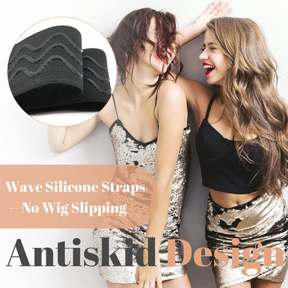 8 PCS Adjustable Wig Elastic Bands with Hook, Sewing for Keeping Wigs in Place V1259-DP01-A-1494