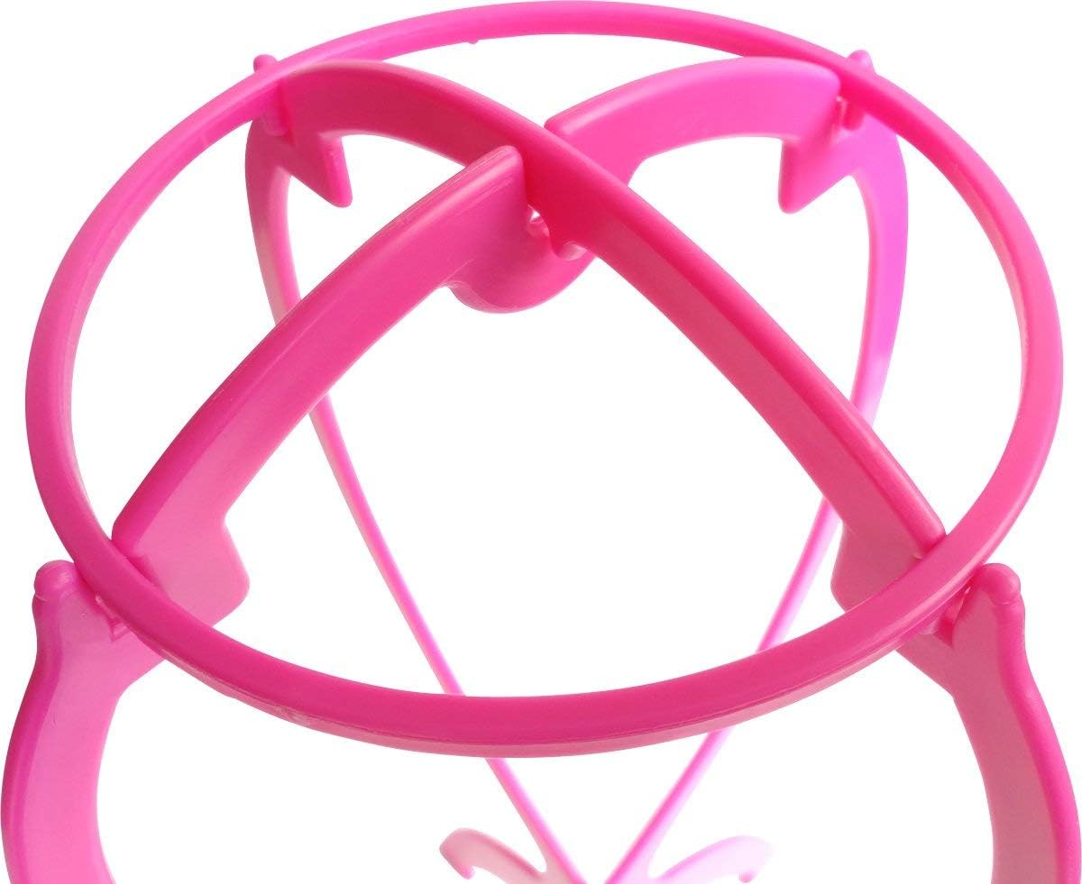 Wig Stand for Wigs, Plastic Holder, Pink 1 PCS V1259-DP01-A-1497