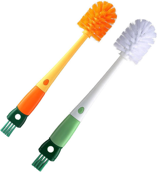 Multi-Role Bottle Brush, Long Handle Brush Cleaner, Flexible Scrub for Water Bottles, Glasswares, Cup, Safe V1259-DP01-A-1502