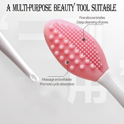 12PCS Lip Scrub Brush Tool,Double-Sided Silicone Exfoliating Lips Brushes Fuller Healthy V1259-DP01-A-1507