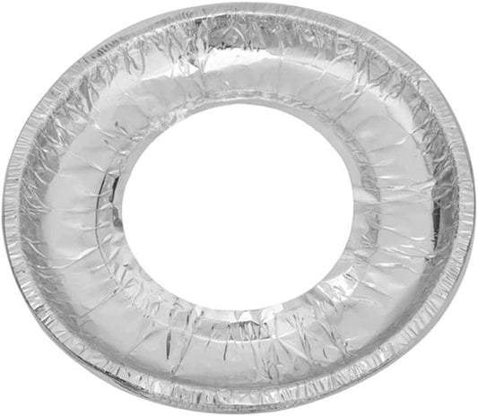 10 Pcs Round Aluminum Foil Stove Burner Covers Disposable Heavy Thick Quality Bib Liners Drip Pans Gas Range V1259-DP01-A-1515