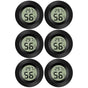 Mini Digital Hygrometer Thermometer Temperature Humidity Meter for Indoor Greenhouse Living Room 6 Pieces V1259-DP01-A-1529
