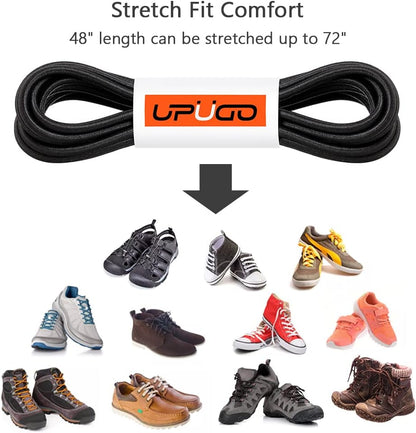 Laces without Lacing, Elastic, One Size for Adults V1259-DP01-A-1571
