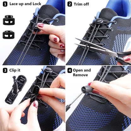 Laces without Lacing, Elastic, One Size for Adults V1259-DP01-A-1571