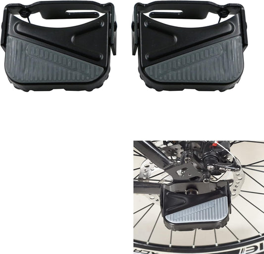 Bike rear pedal folding pedal footrest - mountain bike trekking cycling bike accessories pedals resin V1259-DP01-A-1583