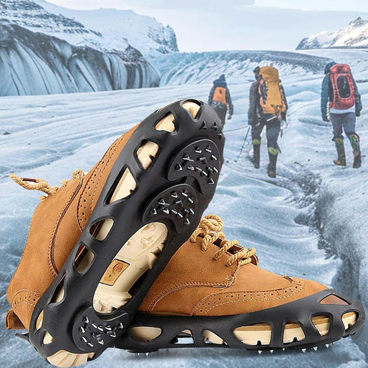 Ice Cleats, Cleats Traction, Alloy Studs Spikes, Shoe Spikes for Snow, Grips Ice, Outdoor Roofing Boots, V1259-DP01-A-1598