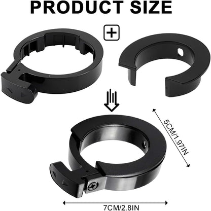 2 pieces scooter lock ring clasp front round locking ring outer lock ring electrical parts for Xiaomi Mijia V1259-DP01-A-1610