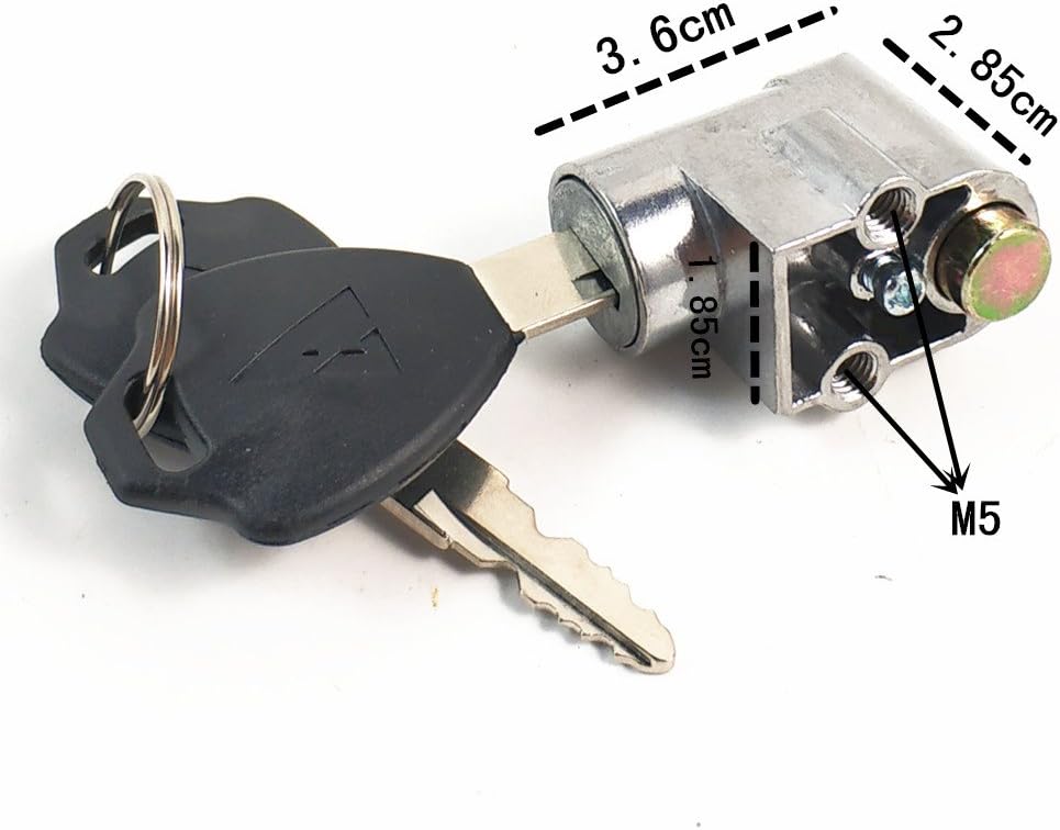 2-button lock, suitable for e-bike, electric bike, scooter, safe, locker V1259-DP01-A-1613