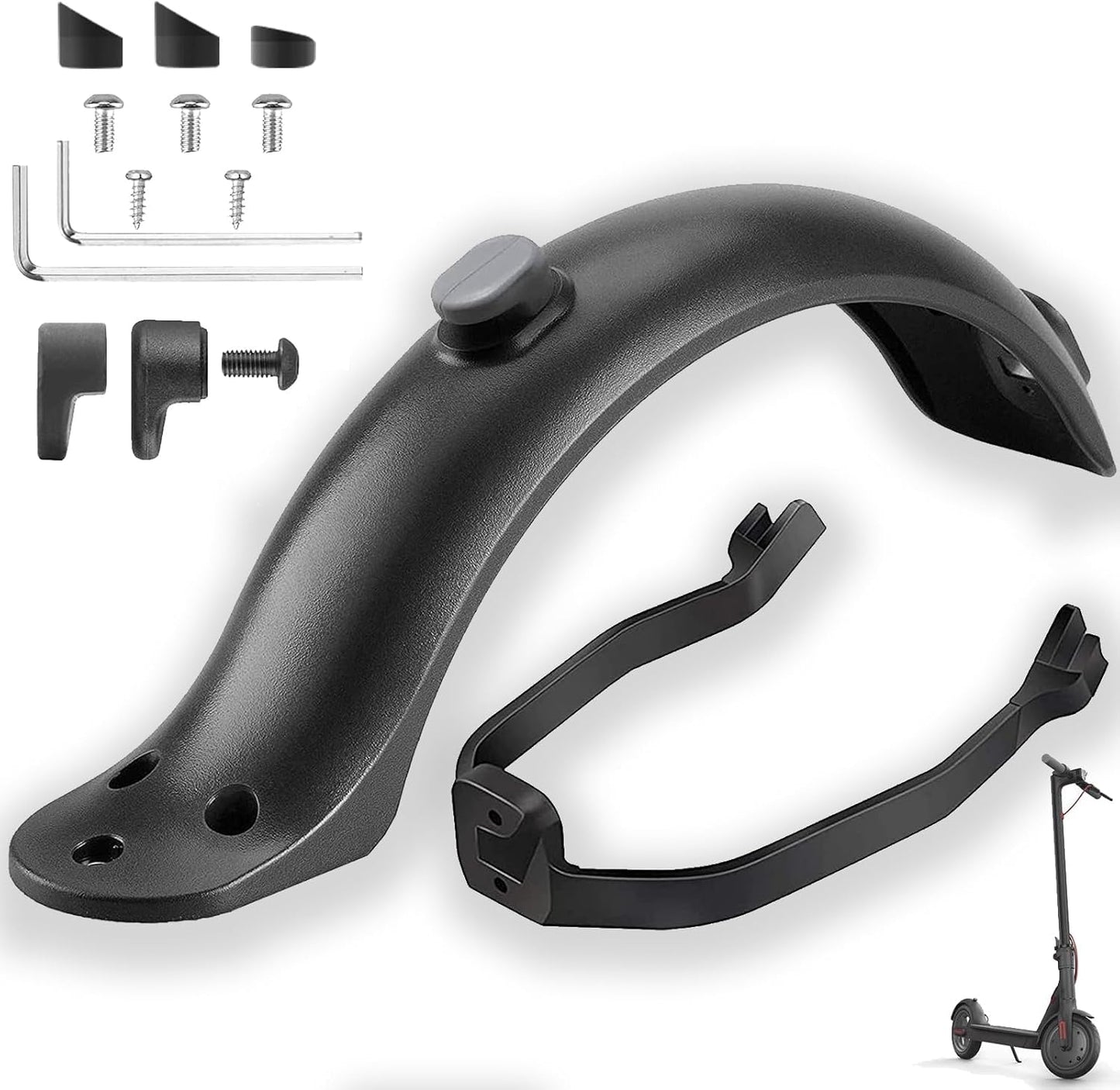 Electric mudguard, rear mudguard holder, spare scooter, accessories, with tools Xiaomi M365/M365 Pro V1259-DP01-A-1614