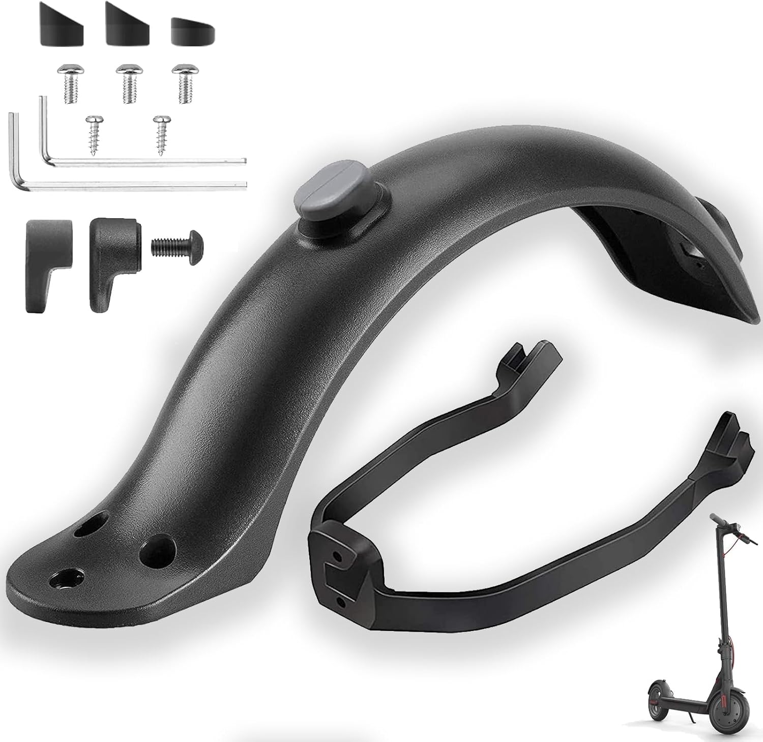 Electric mudguard, rear mudguard holder, spare scooter, accessories, with tools Xiaomi M365/M365 Pro V1259-DP01-A-1614