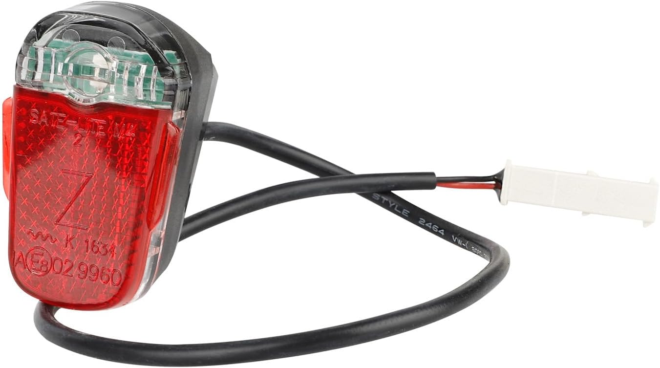 Tail light, tail light splash guard, IPX4 waterproof, red, for Segway Ninebot Max G30 / G30LP G30LE II V1259-DP01-A-1640